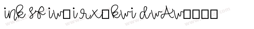 ink sf iw=i rx.kwi dwAw字体转换